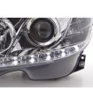 Phares - Phare Daylight LED DRL look Mercedes Classe C W204 07-10 chrome…