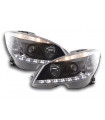 Phares - Phare Daylight LED DRL look Mercedes Classe C W204 07-10 noir…