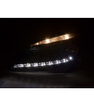 Phares - Phare Daylight LED DRL look Mercedes Classe C W204 07-10 noir…