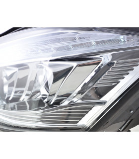 Phares - Phares Xenon Daylight LED DRL look Mercedes-Benz Classe S 221 05-09