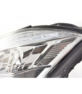 Phares - Phare Daylight LED DRL look Mercedes-Benz Classe S 221 05-09 chrome…