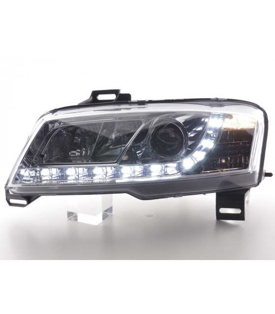 Phares - Phares Daylight LED Feux diurnes Fiat Stilo 01-06 chrome…