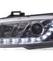 Phares - Phares Daylight LED Feux diurnes Fiat Stilo 01-06 chrome…