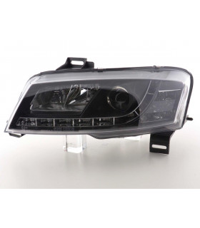 Phares - Phare Daylight LED feux de jour Fiat Stilo 01-06 noir…