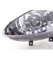 Phares - Phare Daylight LED DRL look Fiat Bravo type 198 07- chromé…