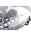 Phares - Phare Daylight LED DRL look Fiat Bravo type 198 07- chromé…