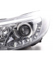 Phares - Phare Daylight LED DRL look Ford Focus 3 2010- chrome…