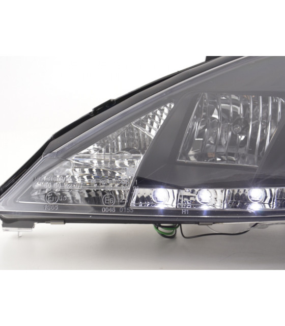 Phares - Phare Daylight à LED DRL look Ford Focus 3/4/5 portes.