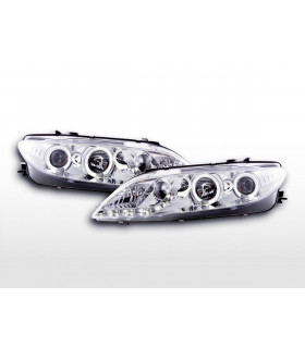 Phares - Phare Daylight LED DRL look Mazda 6 Limo 02-07 chrome…