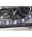 Phares - Phare Daylight LED DRL look Opel Vectra C 02-05 chrome…