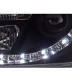 Phares - Phare Daylight LED DRL look Opel Vectra C 02-05 noir…