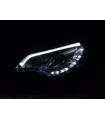 Phares - Phare Daylight LED feux de jour Opel Corsa D à partir de 2011 chrome…