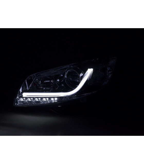 Phares - Phare Daylight LED feux de jour Opel Insignia à partir de 2008 chrome…