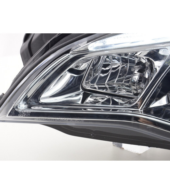 Phares - Phare avant Opel Astra J 5 portes 2009-2012 chrome modèle Asie…