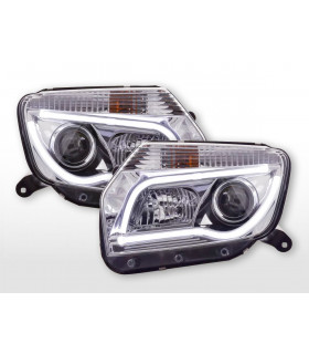 Phares - Phare Daylight LED DRL look Dacia Duster 10-13 chrome…