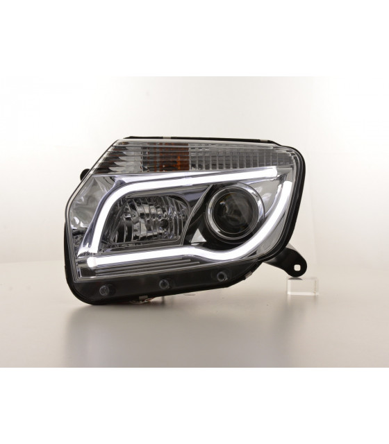 Phares - Phare Daylight LED DRL look Dacia Duster 10-13 chrome…