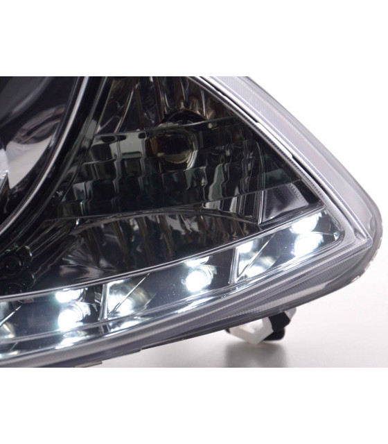 Phares - Phares Daylight LED Feux de jour LED Seat Ibiza 3 6L 02-08 chrome…