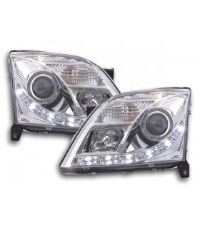 Phares - Phares Daylight LED Feux de jour LED Opel Vectra C 2002-2005 chrome…