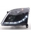 Phares - Phare Daylight LED feux de jour Opel Vectra C 2002-2005 noir…