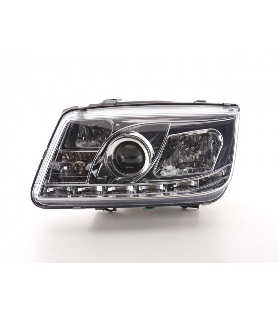 Phares - Phare Daylight LED feux de jour VW Bora 98-05 chrome…