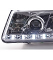 Phares - Phare Daylight LED feux de jour VW Bora 98-05 chrome…