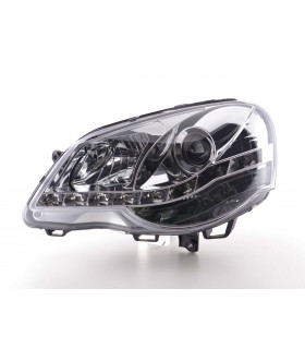 Phares - Phare Daylight LED feux de jour VW Polo 4 9N3 chrome…