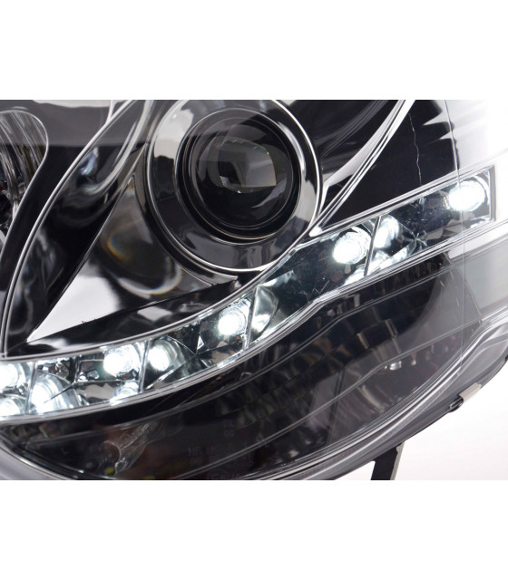 Phares - Phare Daylight LED feux de jour VW Polo 4 9N3 chrome…