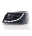 Phares - Phares Daylight LED feux de jour VW Bus T5 03-09 noir…