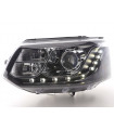 Phares - Phares Daylight LED feux de jour VW Bus T5 à partir de 2010 noir…