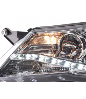 Phares - Phare Daylight LED DRL look VW Tiguan 07-11 chrome…