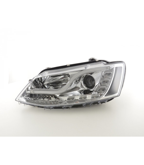 Phares - Phares Daylight LED feux de jour VW Jetta 6 à partir de 2011 chrome…