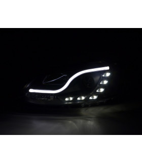 Phares - Phare Daylight LED feux de jour VW Jetta 6 à partir de 2011 noir…