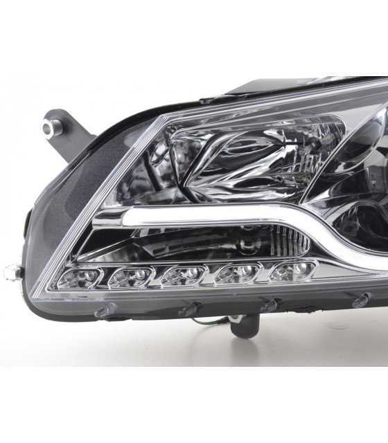 Phares - Phare Daylight LED DRL look VW Passat B7 3C 10- chrome…