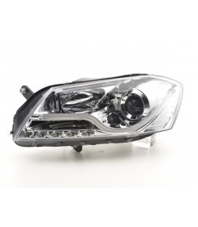 Phares - Phare Daylight LED DRL look VW Passat B7 3C 10- chrome…