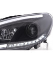 Phares - Phare Daylight LED feux de jour VW Golf 6 08-12 noir…