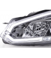 Phares - Phares Daylight LED feux de jour VW Golf 6 08-12 chrome…