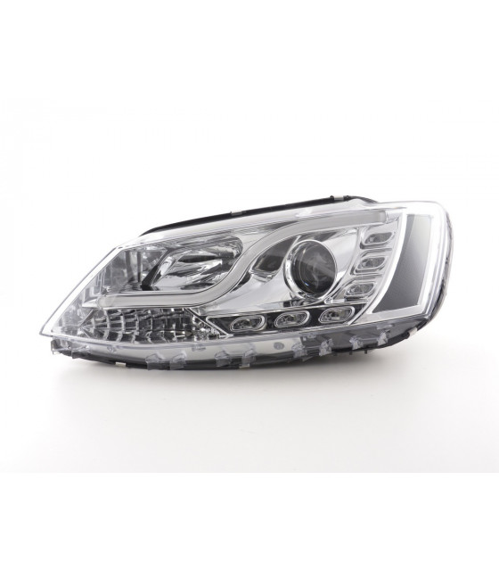 Phares - Phare Daylight LED feux de jour VW Jetta 6 11- chrome…