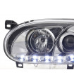 Phares - Phare Daylight LED DRL look VW Golf 3 type 1HXO 1EXO 91-97 chrome…