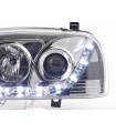 Phares - Phare Daylight LED DRL look VW Golf 3 type 1HXO 1EXO 91-97 chrome…