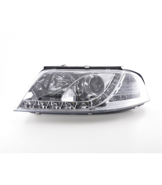 Phares - Phare Daylight LED look DRL VW Passat type 3BG 00-05 chromé pour