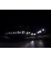 Phares - Phare Daylight LED look DRL VW Polo type 6R 2010- noir pour conduite à