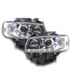 Phares - Phare Daylight LED look DRL Bus VW type T4 96-03 chromé pour conduite