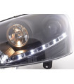 Phares - Phare Daylight LED feux diurnes VW Golf 5 type 1K 03-08 noir pour