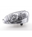 Phares - Phare Daylight LED Feux de jour LED VW Golf 5 type 1K 03-08 chrome