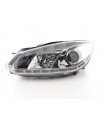 Phares - Phare Daylight LED Feux de jour LED VW Golf 6 type 1K 08- chrome pour