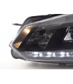 Phares - Phare Daylight LED feux diurnes VW Golf 6 type 1K 08- noir pour