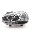 Phares - Phare Daylight LED Feux de jour LED VW Golf 4 97-03 chromé pour