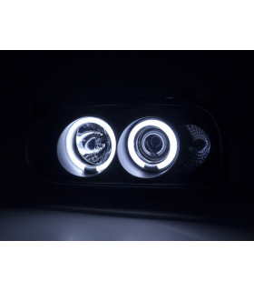 Phares - Phares Angel Eyes CCFL VW Golf 3 92-98 noir…