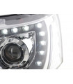 Phares - Phares Daylight LED feux de jour VW Bus T5 à partir de 2009 chrome…