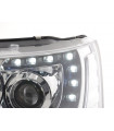 Phares - Phares Daylight LED feux de jour VW Bus T5 à partir de 2009 chrome…